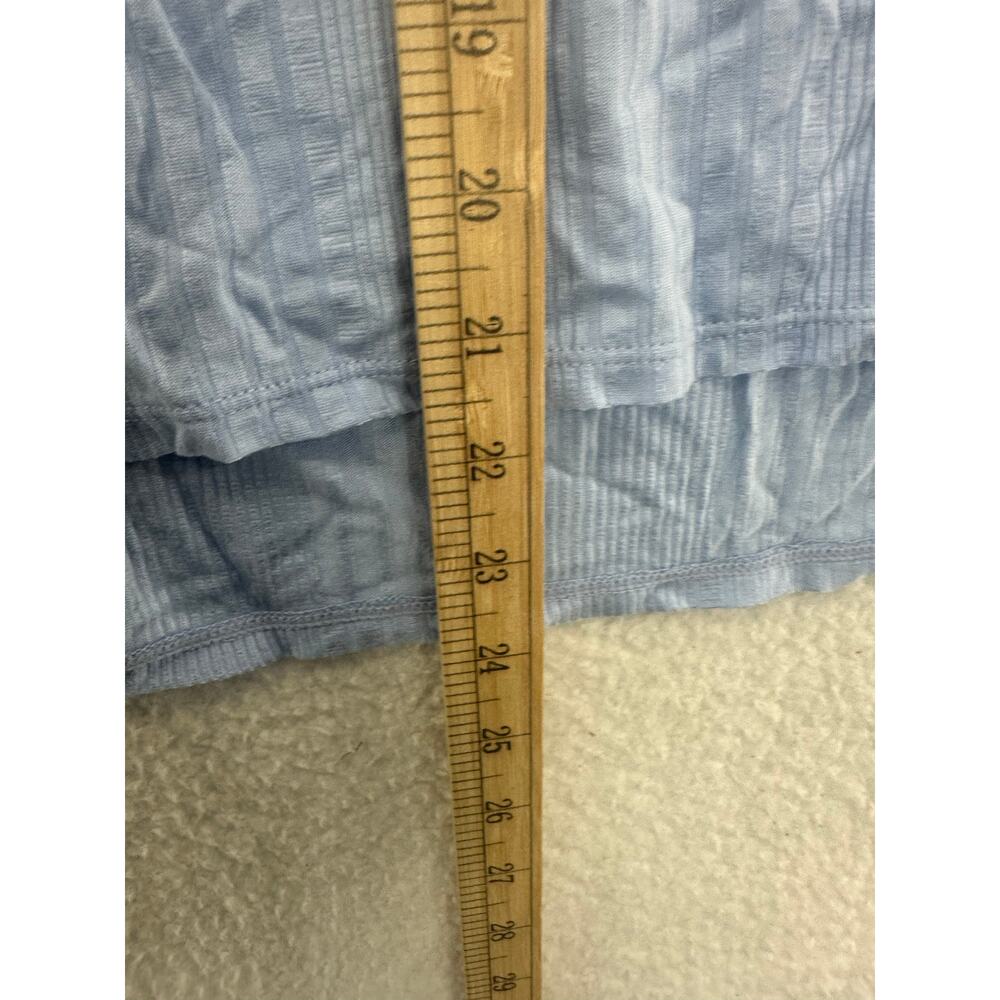 Alfani Super Soft Ribbed Pajama Top Medium - Picture 4 of 6